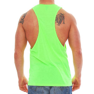 Ropa de entrenamiento, camiseta sin mangas hecha a medida para hombres, ropa de gimnasio, camiseta sin mangas para hombres, chalecos transpirables con logotipo estampado de soplo - Product Image 4