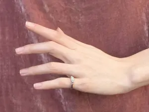 Anillo de Oro Blanco de 14K con Diamantes Cultivados en Laboratorio, Estilo Vintage, Certificado IGI, para Boda, Compromiso, Aniversario, Fiesta - Product Image 5