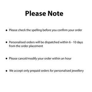 Elegant Rose Gold Gold Diamond <b>Personalised</b> <b>Name</b> Mangalsutra Fine Jewelry <b>Necklace</b> Women Customizable Bridal Wedding Engagement - Product Image 2