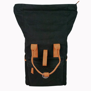 Pugmark élégant unisexe végétalien hydrofuge toile sac à dos pour ordinateur portable polyester à la mode avec compartiment étanche pour les étudiants - Product Image 4