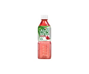 500ml Venta caliente Hydrate Naturally Aloe Vera Granada Sabor Listo para enviar Hecho en la fábrica de Vietnam (OEM, ODM) - Product Image 1