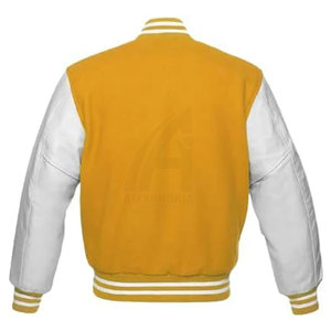 ออกแบบแจ็คเก็ตเบสบอลฤดูหนาวไซส์พลัสของคุณเอง ออกแบบตามสั่ง แจ็คเก็ตเบสบอลขายดีจากอเล็กซานเดรีย อินดัสทรีส์ - Product Image 2