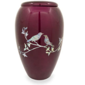 Handmade Metal White Human <b>Ashes</b> Urns Eco-Friendly Cremation Urn <b>Keepsake</b> Memorial Human <b>Ashes</b> Container Jar Factory Price - Product Image 3