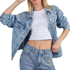 Vente à chaud veste en strass de qualité supérieure veste en strass pour femmes confortables pour l'hiver en vente en ligne - Product Image 3