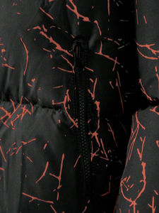 Veste bomber d'hiver en softshell personnalisée pour homme, noire, chaude, respirante, imperméable, grande taille, imprimée, avec fermeture éclair, streetwear, vente en gros - Product Image 3