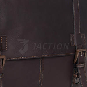 Mochila de cuero personalizada de alta calidad para portátil, característica impermeable con logotipo personalizado y etiqueta privada - Product Image 4