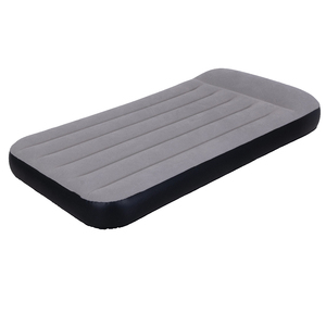 <span class=keywords><strong>Matelas</strong></span> Gonflable Simple Deluxe 2026 <span class=keywords><strong>avec</strong></span> Oreiller <span class=keywords><strong>Intégré</strong></span>, Tapis <span class=keywords><strong>de</strong></span> Camping en PVC Floqué, Pliable, Design Moderne pour Chambre et Utilisation en Plein Air - Product Image 1