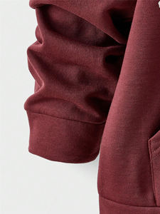 Sudadera con capucha completa con cremallera Y2K oversize para hombre, personalizada con estampado puff, de algodón, para hombre - Product Image 3