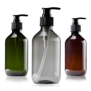 Flacon pompe en plastique PET vide de 300 ml et 500 ml, couleur personnalisée, logo pour l'emballage des soins de la peau, gel douche, lotion, shampoing - Product Image 3