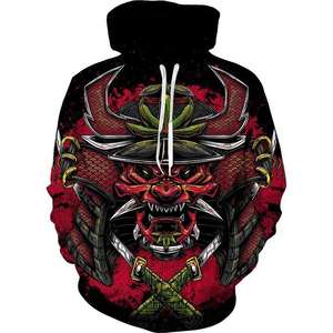 Custom 3D Printed Unisex Zipper-Up Fleece Knitted Oversize Polyester Digital Printing Lined Design Men Blank <b>Anime</b> <b>Hoodie</b> - Product Image 6