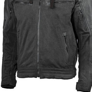 Chaqueta de cuero de invierno informal y larga para hombre, chaquetas de moto, vendedor de Fabricante Mayorista paquistaní - Product Image 4