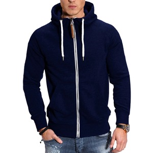 Sudaderas con capucha para hombre, sudaderas de manga larga para hombre, jersey con capucha y cremallera, Sudadera de cuello alto para hombre, chaqueta superior, abrigo, suéter negro - Product Image 6