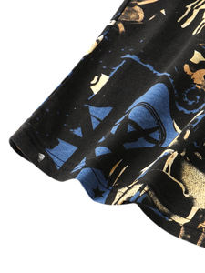 T-shirt pour homme personnalisé de haute qualité, tissu en polyester, sublimation et impression de logo - Product Image 5