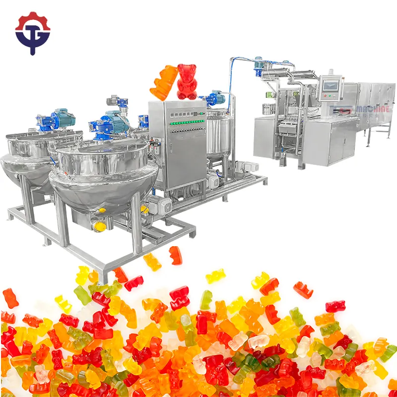 TG2024 completamente automatico della caramella gommosa della gelatina della frutta che deposita macchina sulla grande promozione