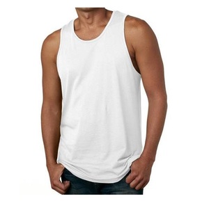 เสื้อยืดแขนกุดสำหรับผู้ชายทรงหลวมขนาดใหญ่สำหรับผู้ชายผ้าฝ้ายพิมพ์ลายดีไซน์ใหม่ออกแบบได้ตามที่ต้องการ - Product Image 6