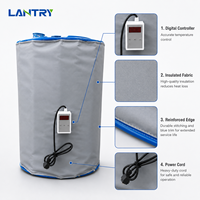 LANCHUANG Housse chauffante électrique flexible pour fût d'huile de 55 gallons 110V Écologique Garantie 1 an