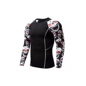 Chemise de surf et de natation de haute qualité avec protection UV, respirante, UPF50, manches longues, rashguard pour hommes, idéale pour le Jiu Jitsu - Product Image 2
