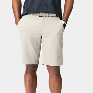 กางเกงขาสั้นแฟชั่นสำหรับผู้ชายกางเกงขาสั้นยาวถึงเข่าระบายอากาศได้ดีสีพื้นฤดูร้อน - Product Image 6