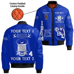 Chaqueta Universitaria de Satén Phi Beta Sigma 1914, Fraternidad Griega Azul, Big Sigma Premium, Ropa Universitaria Personalizada - Product Image 4