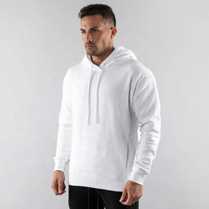 Sweat à capuche en coton 380g pour hommes brodé personnalisé surdimensionné Streetwear sweats lourds pour la saison d'automne vente en gros - Product Image 4
