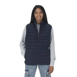 Gilet Trapuntato Riciclato Sostenibile, Felpa e Maglione Promozionali Eco-Friendly - Product Image 4
