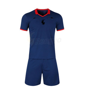 Latest Design Simple Plain Soccer Uniform Hot Sale Customize Team Name Soccer Uniform <b>Set</b> - Product Image 1