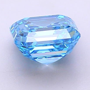 2,5 quilates Asscher Shape Lab Grown Diamond Fancy Vivid Blue Color VS1 Claridad Diamantes sueltos para la fabricación de joyas - Product Image 2