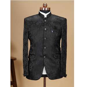 Exportateur indien de costumes formels classiques noirs pour hommes pour les occasions spéciales, les fonctions de soirée, disponibles à prix réduit - Product Image 1