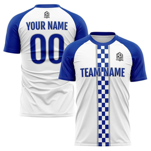 เสื้อฟุตบอลสั่งทำพิเศษ แขนสั้น ชุดฝึกซ้อมทีมกีฬา ปรับแต่งได้ 100% โพลีเอสเตอร์ ป้องกันรังสียูวี ยืดหยุ่นได้ - Product Image 4
