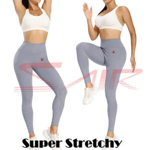 2024 Customized Plus Size Women's Scrunch <b>Legging</b> <b>Hot</b> Sale Fashionable New Design Casual Breathable Knitted Waist Fitness - Product Image 2