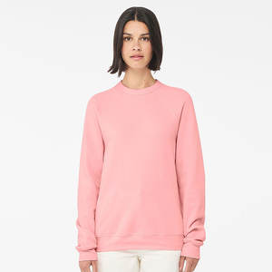 Bella toile impression personnalisée vêtements hommes femmes Hip Hop ample rose pull sweat automne polaire pull sweat - Product Image 1