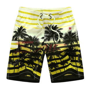 Shorts de Baño Personalizados de Verano, Impresión de Logotipo, 100% Poliéster Ecológico, Secado Rápido, Tejido Sensible al Agua, Color Sólido - Product Image 6