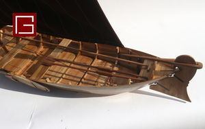 Gia Nhien Fabricant Approuvé Conception Personnalisée quantité minimale de commande Bas Houten Boten & Punters MODÈLE DE BATEAU EN BOIS-MODÈLE DE BATEAU EN BOIS - Product Image 6