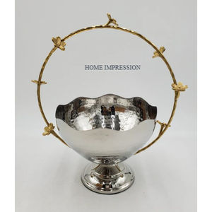 ชามใส่อาหารแบบใช้แล้วทิ้งเป็นมิตรต่อสิ่งแวดล้อมชามซุปอลูมิเนียมขัดเงาสวยงามสำหรับตกแต่งห้องครัวในบ้าน - Product Image 2