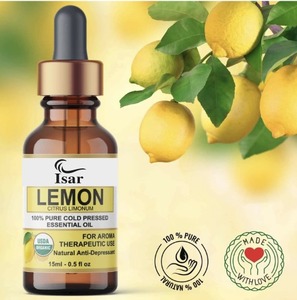 Huile Essentielle de Citron 100% Pure et Naturelle Pressée à Froid pour Soins Multiples de la Peau, de la Pigmentation, du Visage et des Cheveux - Product Image 2