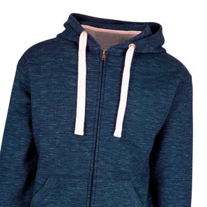 Sudadera con Capucha Azul Marino con Cierre, Unisex, de Algodón Premium, con Cremallera Completa, Sudadera con Capucha Informal de Invierno, Corte Regular, Venta al por Mayor - Product Image 2