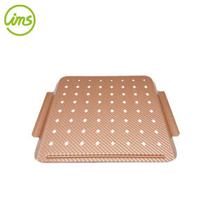 Parrilla antiadherente de acero al carbono, sartén para barbacoa - Product Image 3