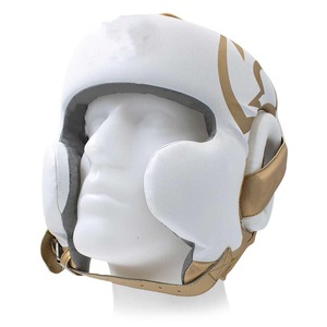 Casco de boxeo OEM de alta calidad al por mayor, protección de cuero para artes marciales, entrenamiento y combate. - Product Image 4