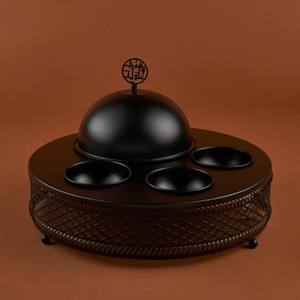 Style moderne Nouvelle casserole Chauffe-plats Élégant Hotpot Chauffe-plats Buffet Utilisation pour le Ramadan Style unique pour le Moyen-Orient Stand - Product Image 5