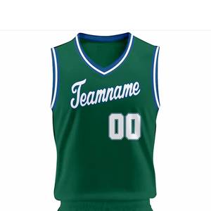 Tissus en polyester 100% de haute qualité avec logo USA pour hommes, uniforme de basket-ball réversible sublimé, vente en gros sur mesure - Product Image 2
