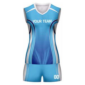 Vente en gros, conception personnalisée, uniformes de volley-ball sans manches en polyester/coton imprimés par sublimation, vêtements de volley-ball personnalisés - Product Image 5