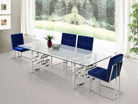 Ensemble Table à Manger en Marbre pour Maison, Bureau, Hôtel ou Bar, Mobilier de Cuisine au Design Moderne et Élégant, Luxe Contemporain