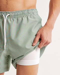 Men's Vintage Casual Summer Beach <b>Board</b> Shorts Quick-Drying Eco-Friendly Canvas Anti-Wrinkle Windproof Waterproof Drawstring Gym - Product Image 4