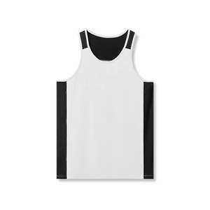 Men Casual Sleeveless T-Shirt <b>Oversized</b> Loose Fit Gym <b>Top</b> for Workout, Running, Training, Bodybuilding and Fitness - Product Image 6