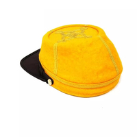 Venta al por mayor de gorras de capitán bordadas personalizadas gorras ceremoniales