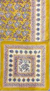 100% coton Jaipur main bloc imprimé lit simple Dohar Artisan fait léger fabriqué à la main doux coton réversible Dohar - Product Image 3