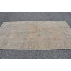 Vintage Beige Alfombra Beige 4,2x8,5 pies Alfombras turcas - Product Image 3