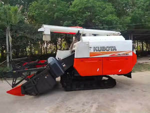 Moissonneuse-batteuse pour céréales rouges, équipement de récolte de riz de haute performance, transmission par engrenages, 1500 kg, garantie 2 ans - Product Image 2