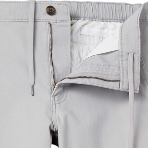 Pantalones de hombre con logotipo impreso personalizado, pantalones deportivos holgados informales de algodón para hombre al por mayor, pantalones de chándal apilados - Product Image 4