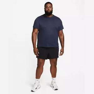 T-shirt pour homme surdimensionné imprimé brodé uni de haute qualité T-shirt pour homme grande taille personnalisé 100% coton lourd - Product Image 6